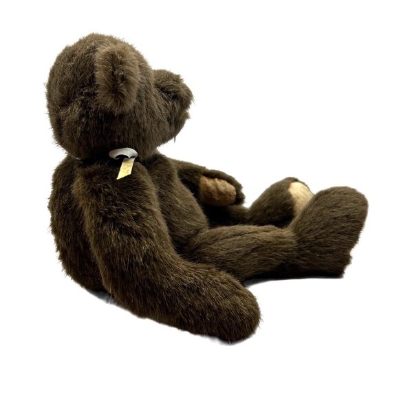 Jointed Creative Marketing Concepts Vintage Brown Plush Stuffed Teddy Bear - Picture 5 of 9